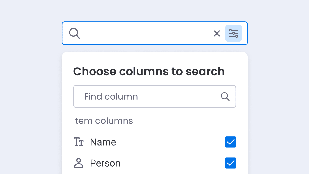 Textual search changes